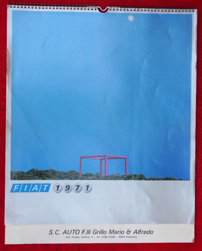 Calendario fiat 1971 - 1971,