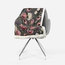 Coperta Plaid in pile e sherpa
