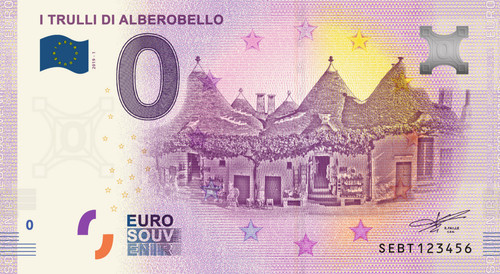 Zero euro souvenir - 0€,