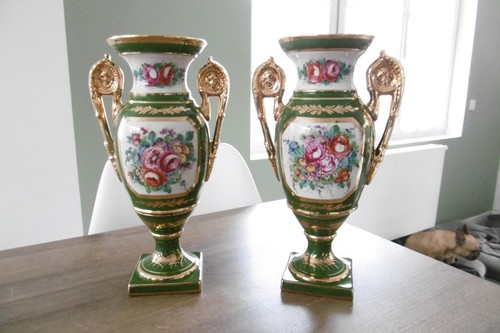 Ancienne paire vases - ancienne,