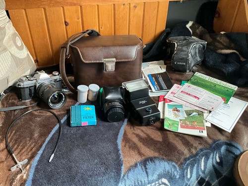 Vintage canon 35mm slr - vintage,