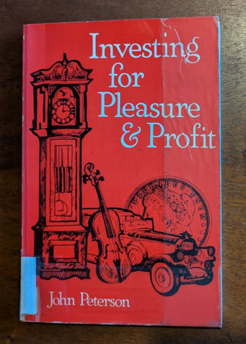 Investing for pleasure and - pleasure,