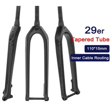 Forcella rigida carbonio mtb