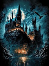 5D Diamond Art Potter, Diamante Pittura Accademia Magica, Set Pittura Diamante per