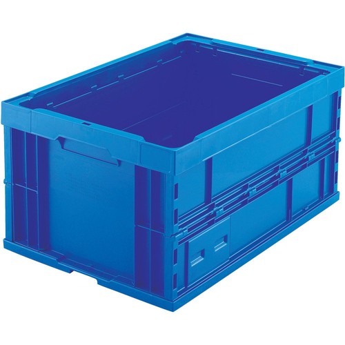 Contenitore pieghevole 75l blu - contenitore,