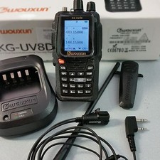 WOUXUN KG-UV8D PLUS lion+ear/mic VHF/UHF full duplex+cr.ba rpt 23075