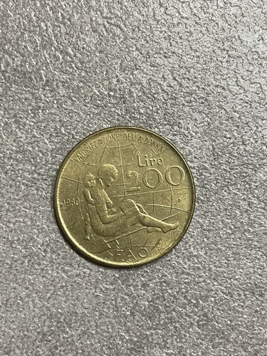 200 lire 1980 valorizzazione