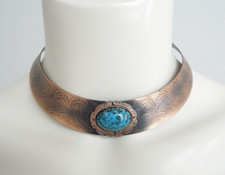 Collana Rigida In Rame Con