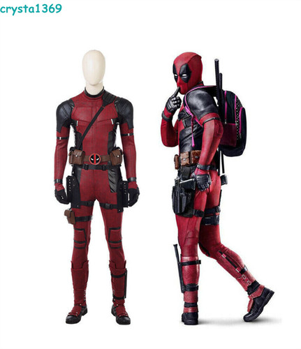 Costume cosplay deadpool rosso - costume,