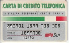 CARTA DI CREDITO TELEFONICA