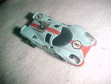 Slot car blue porsche - slot,