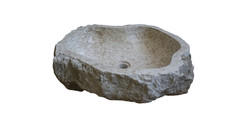 Light Marble Irregular Sink cm