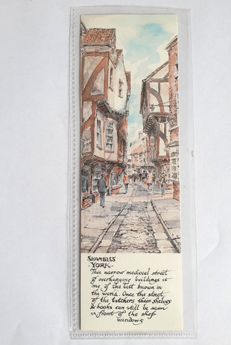 Shambles york bookmark - shambles,