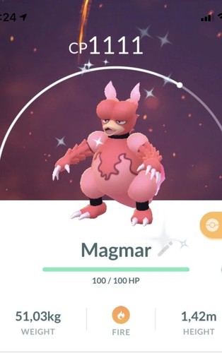 Shiny magmar pokemon gen1 - magmar,