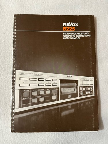 Revox manuale istruzioni - revox,