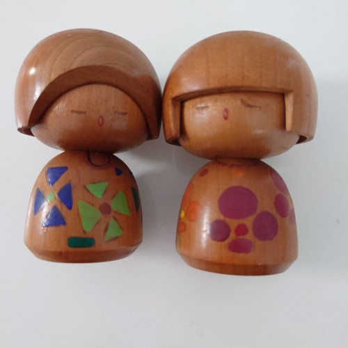 Bambola takeda masashi kokeshi - masashi,