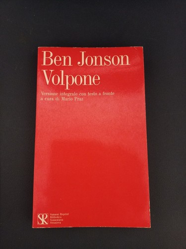 Libro volpone ben - volpone,