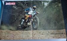 advertising Pubblicità -POSTER HEIKKI MIKKOLA-HUSQVARNA MOTOCROSS EPOCA VINTAGE