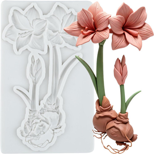 Stampo silicone fiori - stampo, in