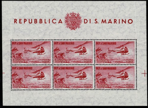 1961 san marino posta aerea - 1961,