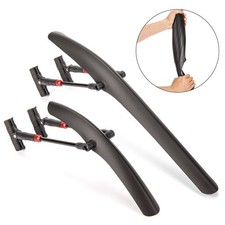 Set parafanghi bici regolabili