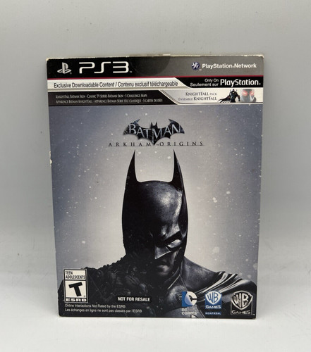 Batman arkham origins ps3 - batman,