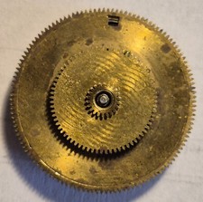 Roskopf pocket watch barrel complete with mainspring and winder pin
