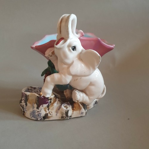 Vasino con elefante ceramica - con,