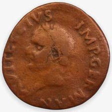 Vitellius AE Roman Empire As