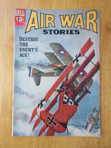 Dell comics air war stories - war, #2