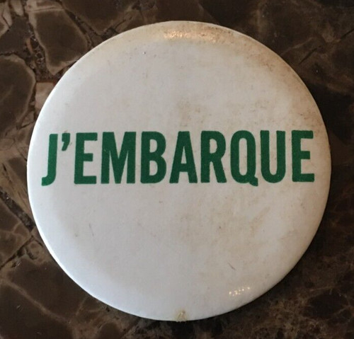 Vintage pinback button - 2'',