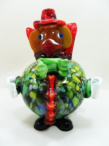 Clown vetro murano - clown,