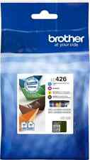 KIT 4 INK JET BROTHER  ORIGINALI LC426 BKCMY MFC-J4540DW MFC-J4340DW MFC-J4335D