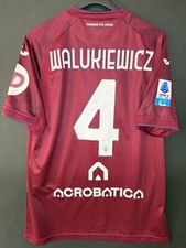 Walukiewicz torino match worn maglia indossata match day Poland vs Bologna