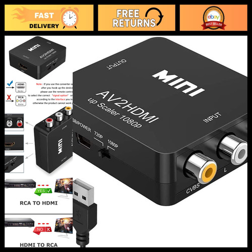 Adattatore convertitore da - adattatore, av