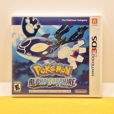 Pokemon Alpha Sapphire Nintendo usa 3DS, 2014🔥- Fast Shipping🚚