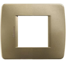 Bticino LUNA C4802GM placca 2