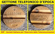 Gettone telefonico sip - gettone,