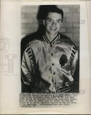 1950 Foto stampa Paul Varuk, Bradley giocatore di basket tutto americano - hpx00940