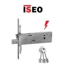 Serratura elettrica Iseo entrata 90 frontale piatto art. 963910902