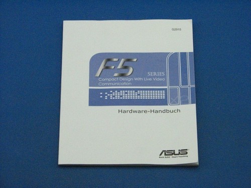 Manuale utente asus f5sl - utente,