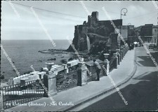 bm609 cartolina catania dintorni aci castello