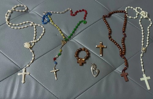 Lotto rosari religiosi - lotto, vintage