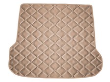 Beige Scuro EcoPelle Trapuntata Tappeto bagagliaio per Volvo V70 SW 2007-2016
