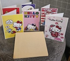 Hello Kitty Set Of 6 Cards And