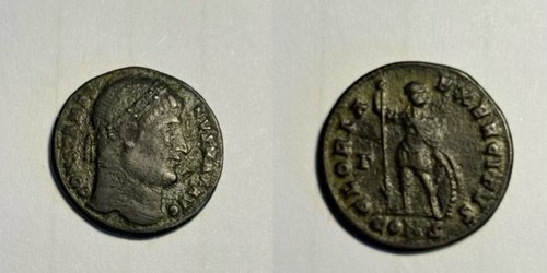Follis bronzo costantino i - in,
