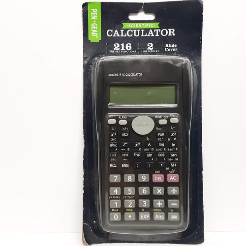 Calcolatrice scientifica nera - calcolatrice,