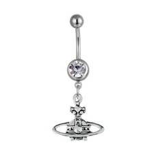 Piercing anello pancia argento