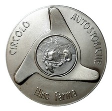 [NC] Medaglia Circolo Autostoriche Nino Farina 70 mm Rally San Bernardo (nc7079)