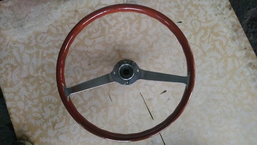 Volante legno restaurato - volante,